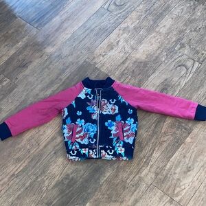 True Religion Navy Satin Jacket